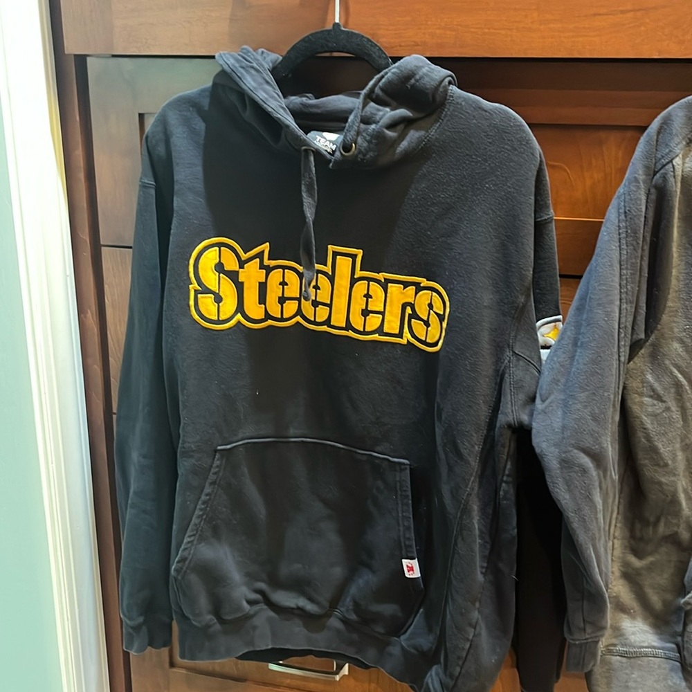 Two Steelers Men’s hoodies both size L